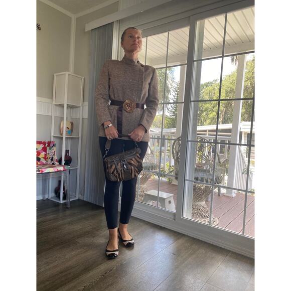 Marc New York Andrew Marc Fashionable Animal Print Bag NEW - Picture 3 of 12